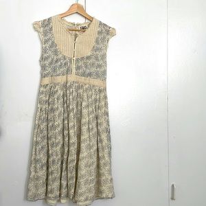 Casual dress sleeveless 100%Cotton